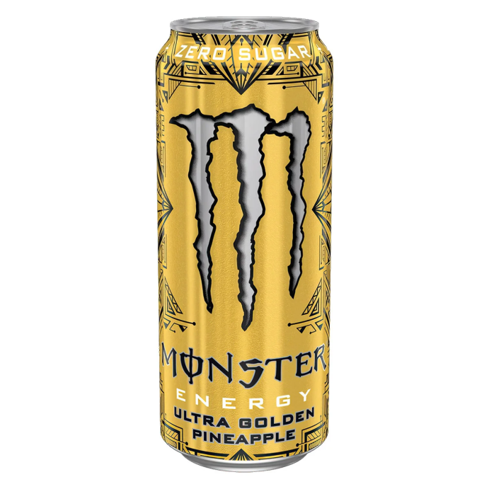 Энергетический напиток Monster Energy 500 ml (Ultra Golden Pineapple со вкусом ананаса)
