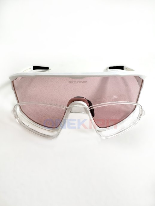 Очки SKI TIME SPHERE White 1, линза PINK в Екатеринбурге