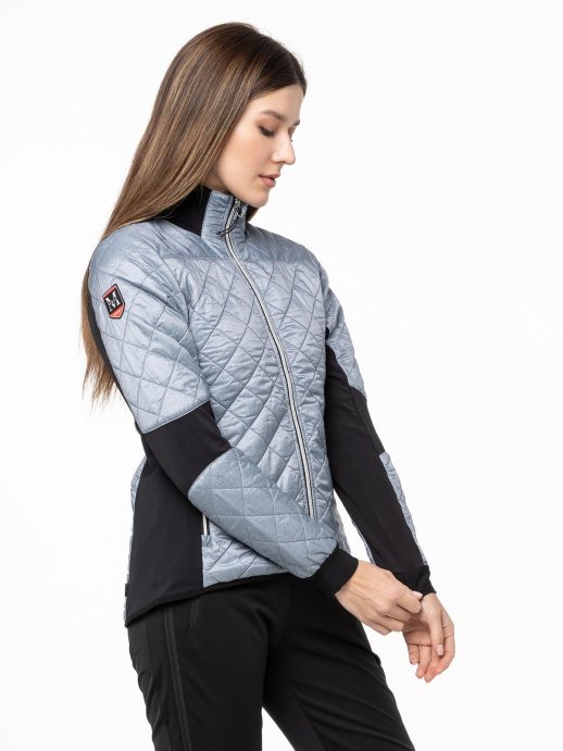 Куртка MOAX Royal жен. MX2312/10104 серый меланж