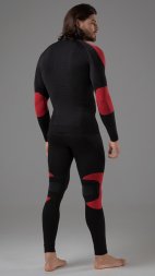 Термобелье V-MOTION ALPINESPORTS Мужской ASM Черно-красный