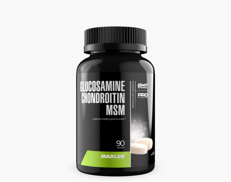 Глюкозамин Хондроитин МСМ Maxler Glucosamine-Chondroitin-MSM 90 табс.