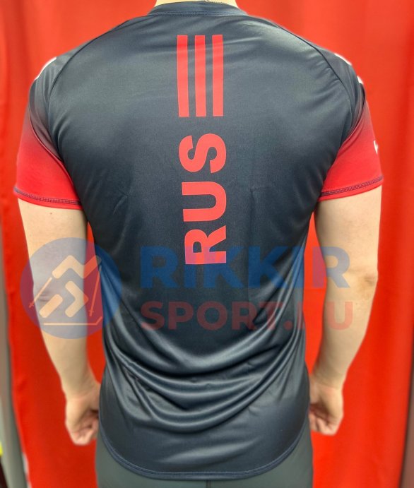 Футболка РОССИЯ 2020 тёмн.-синий &quot;БИАТЛОН&quot;