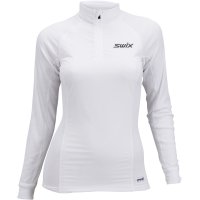 Термофутболка SWIX RaceX wind с воротн. жен. 40447/00000 белый