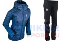 Костюм разминочный Bjorn Daehlie Jacket Graphlite Wmn Estate Blue 333449_25300