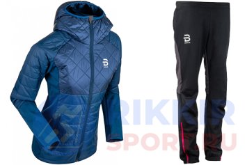Костюм разминочный Bjorn Daehlie Jacket Graphlite Wmn Estate Blue 333449_25300
