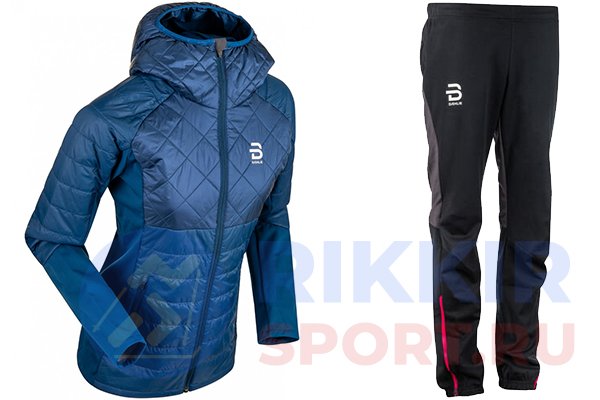Костюм разминочный Bjorn Daehlie Jacket Graphlite Wmn Estate Blue 333449_25300