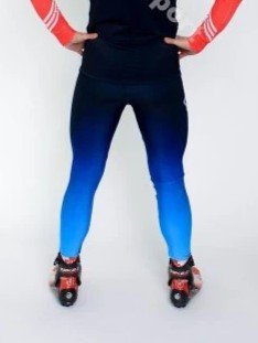 Брюки от гоночного костюма РОССИЯ синий (лыжные гонки)