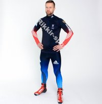 Гоночный Костюм РОССИЯ синий (биатлон)