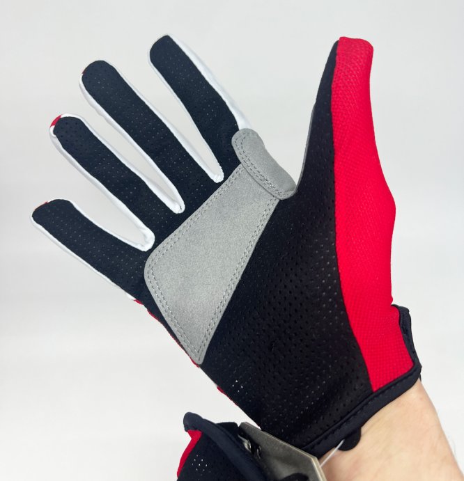 Перчатки для лыжероллеров SKI TIME ROLLER Sphere бело-красные