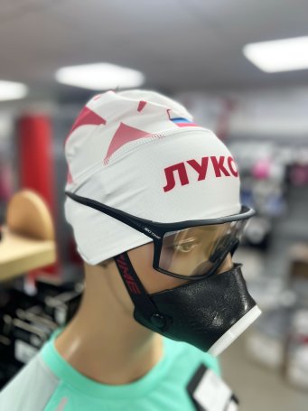 Шапка Bivium ФЛГР &quot;Энергия 3.0&quot; M (56) цвет белый_красный