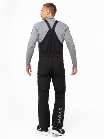 Брюки утепленные MOAX Siberia BIB с лямками муж. MX2317/10000 чёрный