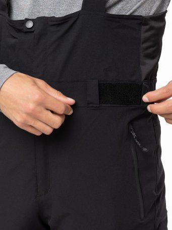Брюки утепленные MOAX Siberia BIB с лямками муж. MX2317/10000 чёрный