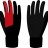 Перчатки Nordski Active Black/Red WS NSU115190