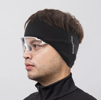 Повязка на голову ROCKBROS из флиса спортивная