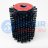 Роторная щетка RED CREEK 174 Steel Ultrafine Straight Spiro Mix 100мм
