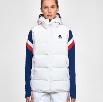 Жилет беговой Bjorn Daehlie 2021-22 Retro Wmn Snow White 333297_10000