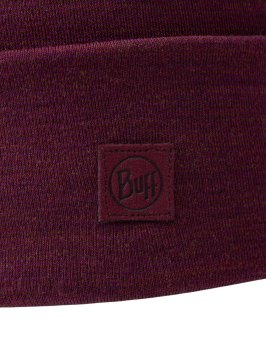 Шапка Buff Merino Heavyweight Hat Solid Tibetan Red 111170.422.10.00
