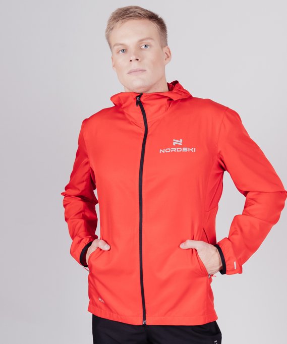 Ветровка Nordski Run Tomato NSM279900 в Твери