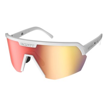 Очки SCOTT Sport Shield white matt/red chrome ES281188-0196192