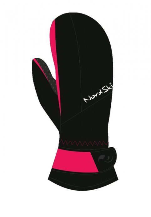 Варежки Nordski Arctic Black/Raspberry Membrane W NSW230890 в Твери