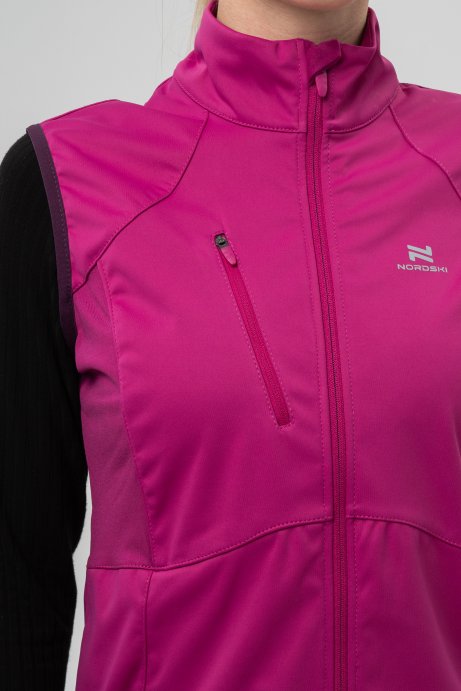 Жилет тренировочный Nordski Pro Fuchsia W NSW547328 в Мурманске