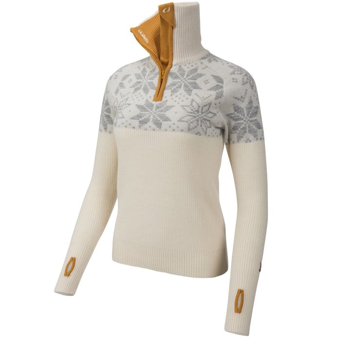 Свитер ULVANG Rav Kiby жен. 77316/00233 ваниль/серый в Твери
