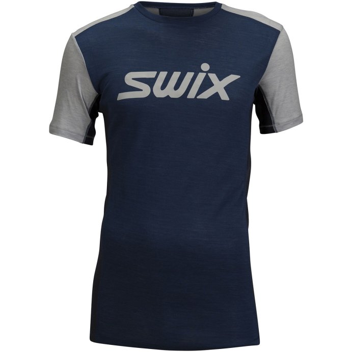 Футболка SWIX Motion Tech Wool муж.  синий 40991/72105 в Твери