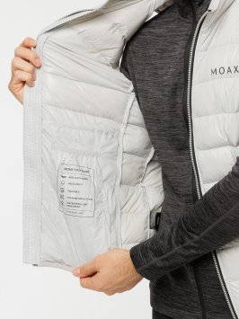 Жилет пуховый MOAX Igora light PACK муж. MX415411/30360 светло-серый