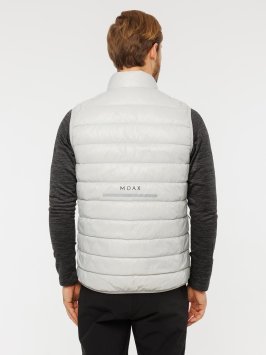Жилет пуховый MOAX Igora light PACK муж. MX415411/30360 светло-серый