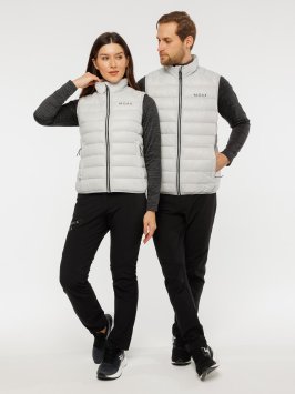 Жилет пуховый MOAX Igora light PACK муж. MX415411/30360 светло-серый