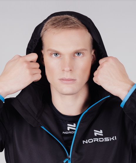 Ветровка Nordski Run Black NSM279100 в Санкт-Петербурге