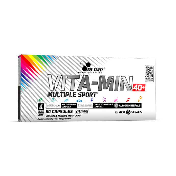 Витамины VITA-MIN MULTIPLE SPORT 40+, Olimp 60 капс. в Санкт-Петербурге