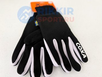 Перчатки COXA Active чёрно/белые