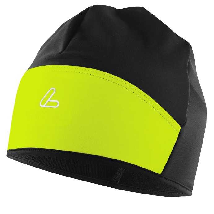 Шапка LOFFLER WINDSTOPPER FLAPS neon yellow EL21716-200 в Твери