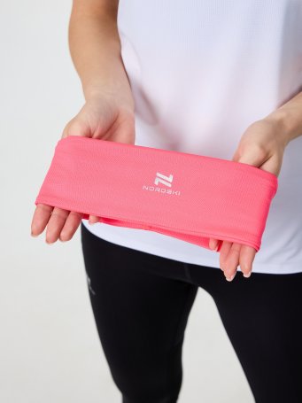 Повязка Nordski Run Neon Pink NSV257537