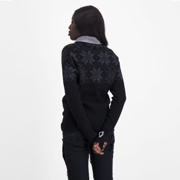 Свитер ULVANG Rav Kiby черный/сер.меланж 77316/10048