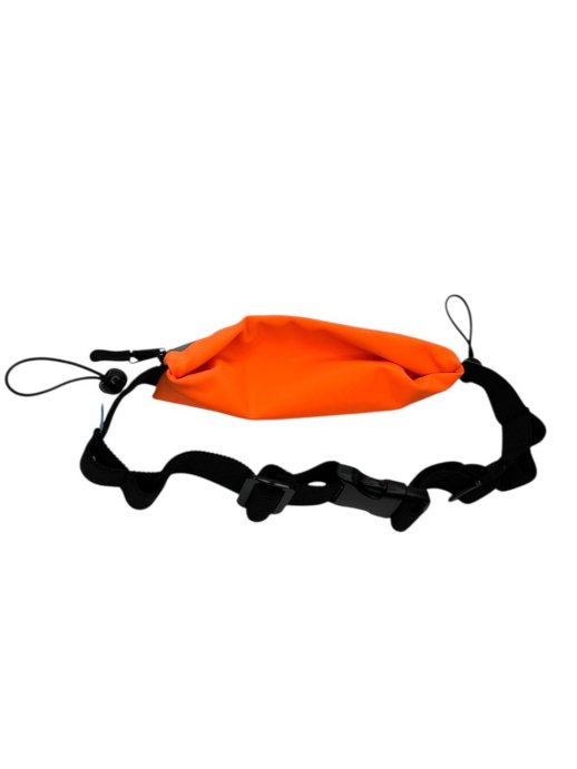 Поясная сумка FOXO3 марафон (держатели для номера и 4 гелей) оранжевая