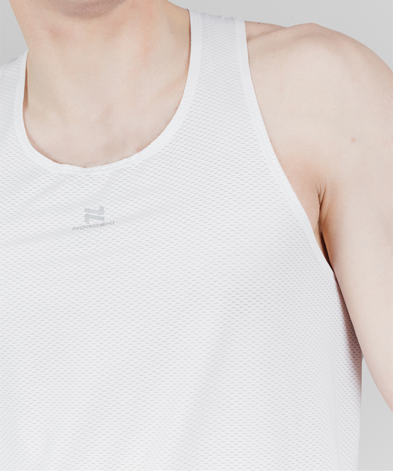 Майка Nordski Pro Light White NSM548001