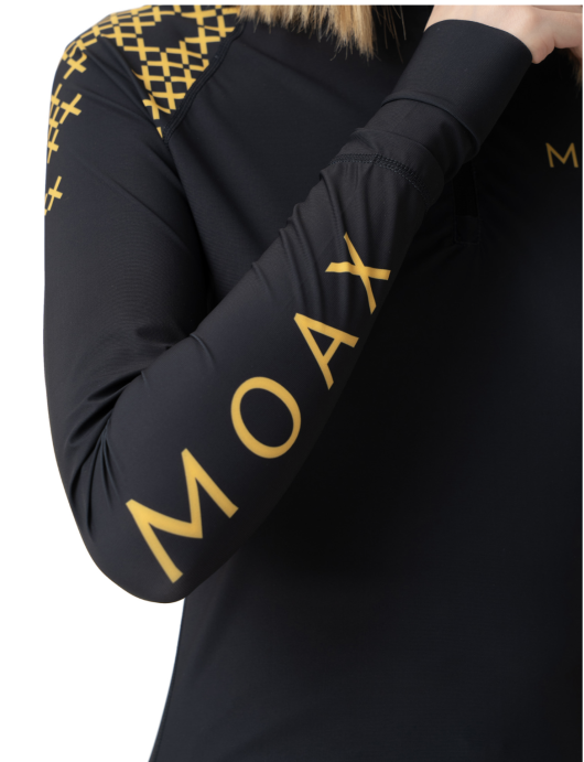 Гоночный костюм MOAX Sirius Race жен. MX215320/10020 черный/золото в Санкт-Петербурге