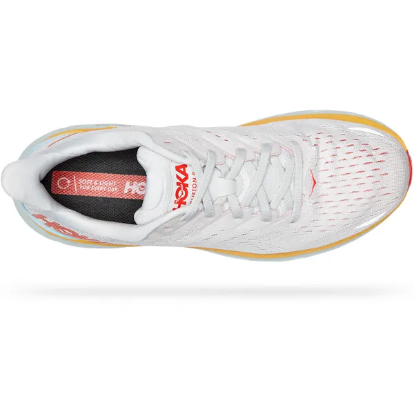 Кроссовки Hoka M CLIFTON 8 Nimbus Cloud / Blanc De Blanc