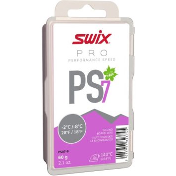 Парафин SWIX PS7 Violet, -2°C/-8°C, 60гр