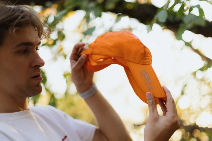 Кепка Wonder Trail 3 Visor orange