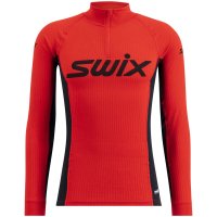Термофутболка SWIX RaceX с воротн. муж. 40821/99990 красный Swix