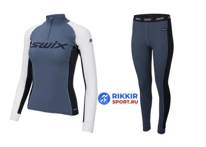 КОМПЛЕКТ SWIX RaceX с воротн. жен. 40826/41806 серо-голубой в Твери