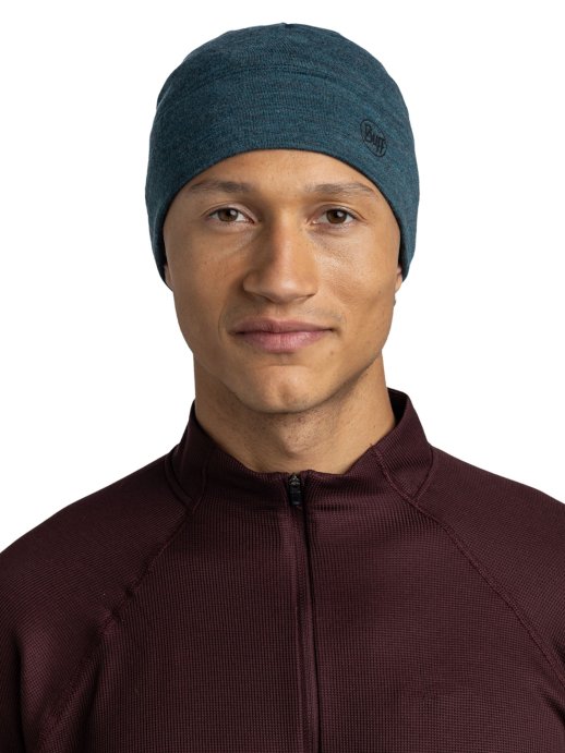 Шапка Buff Merino Midweight Hat Melange Tourmaline 118007.756.10.00