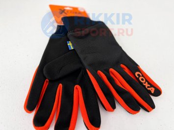 Перчатки COXA Active чёрно/оранжевые