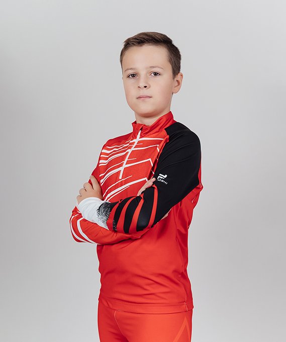 Гоночный костюм Nordski Jr.Pro Red/Black NSJ493910