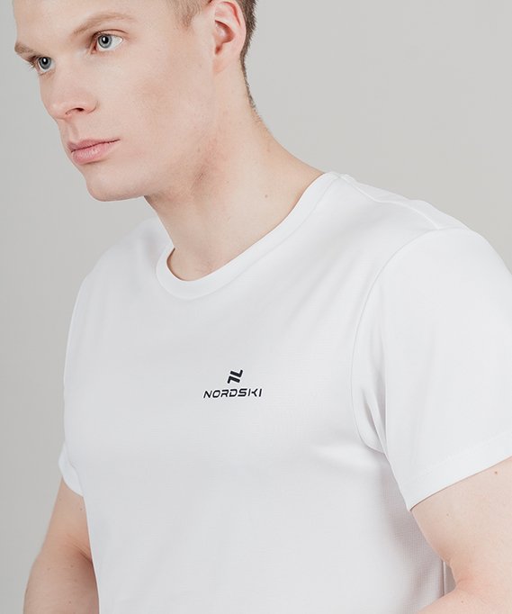 Футболка Nordski Run White NSM422001