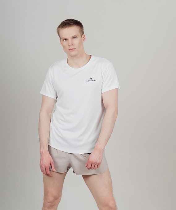 Футболка Nordski Run White NSM422001