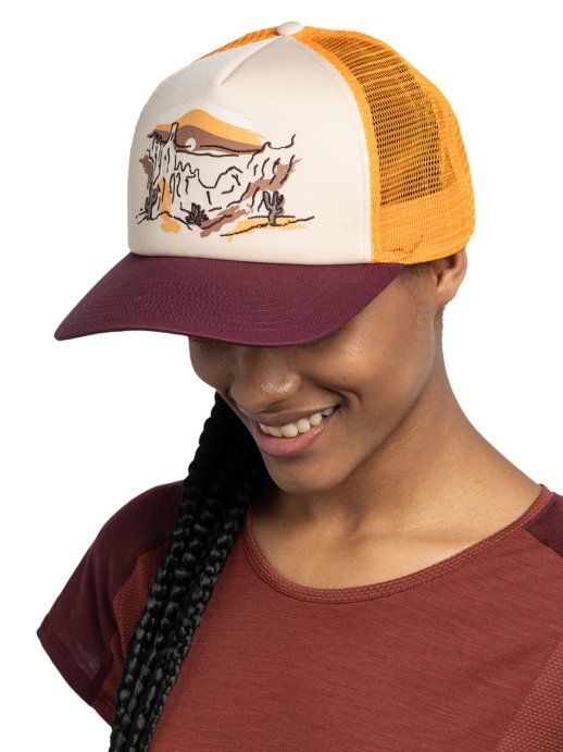 Кепка Buff Trucker Cap Sylva Apricot 135755.210.30.00 (L/XL)